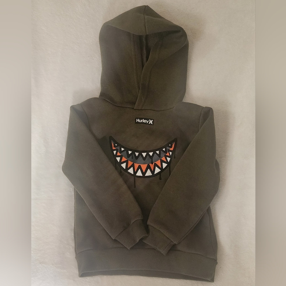 Hurley Hoodie, Kids 3T With Shark Graphic